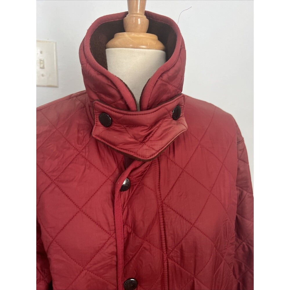 Barbour Red Quilted Performance Jacket - image 3